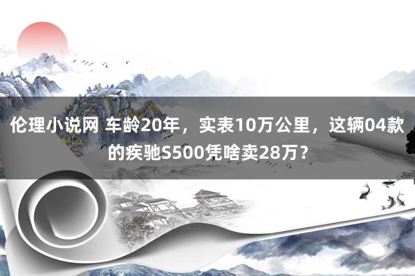 伦理小说网 车龄20年，实表10万公里，这辆04款的疾驰S500凭啥卖28万？